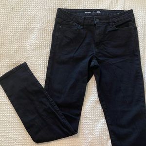 Old Navy Power Slim Straight Black Jeans